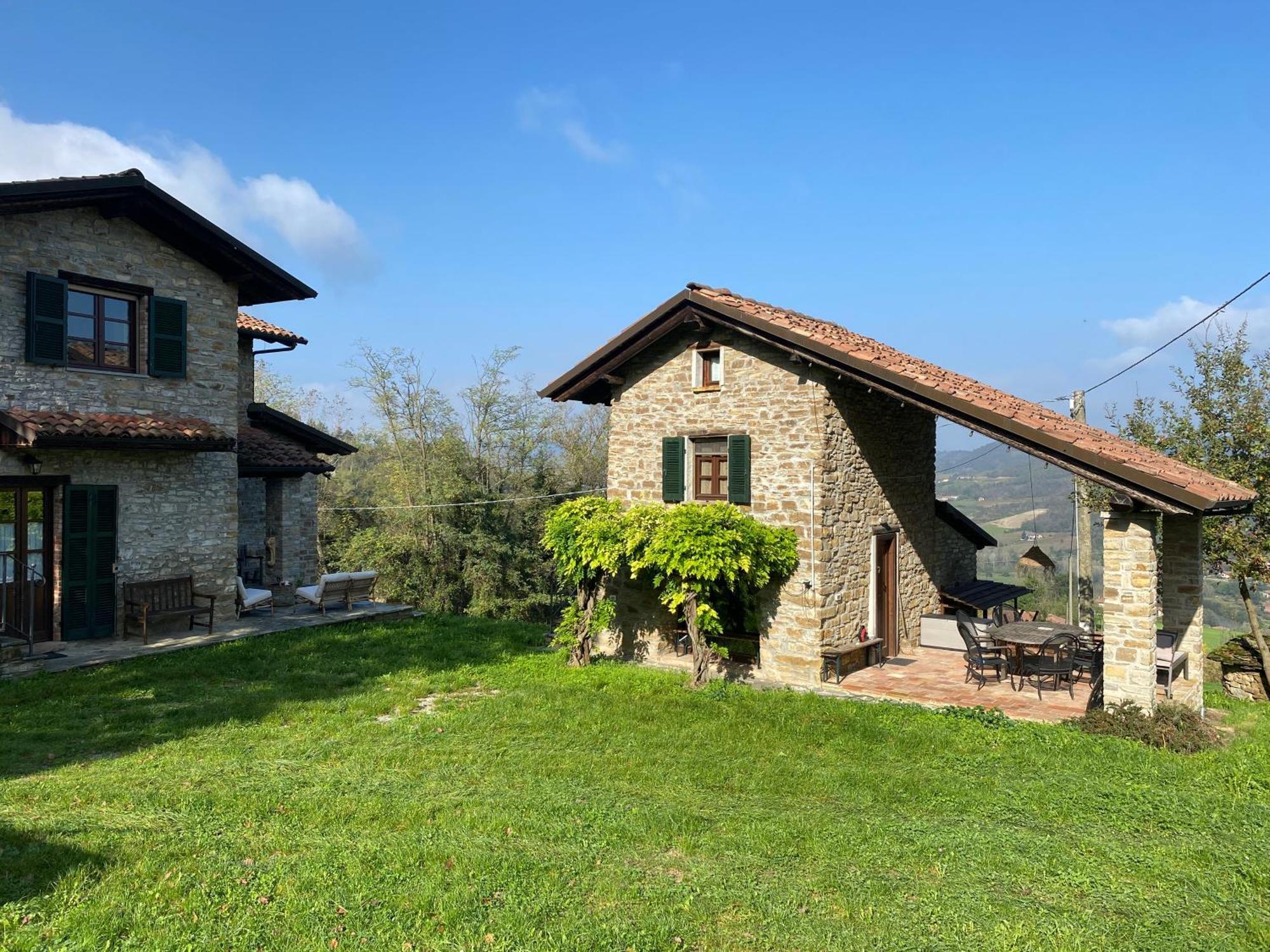 Vakantiehuis Casa Dolce Vista Monastero Bormida المظهر الخارجي الصورة
